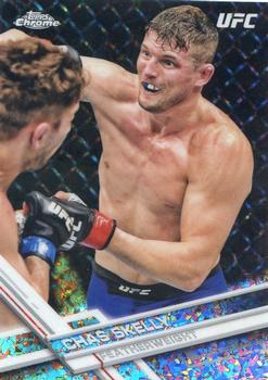 2017 Topps Chrome UFC - Diamond Refractor #69 Chas Skelly Front