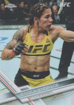 2017 Topps Chrome UFC - Refractor #45 Jessica Andrade Front
