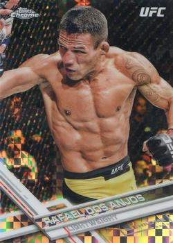 2017 Topps Chrome UFC - X-Fractor #64 Rafael Dos Anjos Front