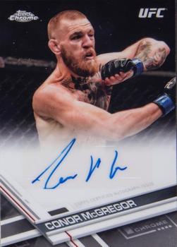 2017 Topps Chrome UFC - Fighter Autographs Variations #FA-CM Conor McGregor Front