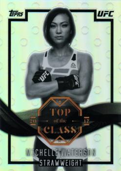 2017 Topps Chrome UFC - Top of the Class Refractor #TC-MW Michelle Waterson Front