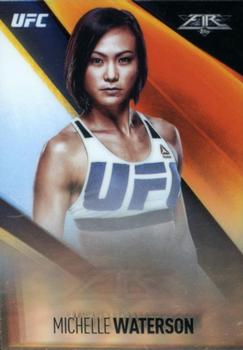 2017 Topps Chrome UFC - UFC Fire #UF-MW Michelle Waterson Front