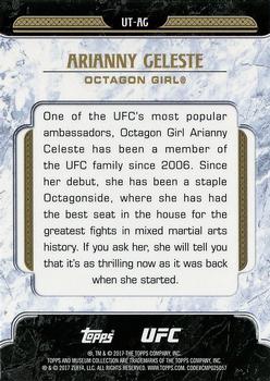 2017 Topps Chrome UFC - UFC Tier 1 #UT-AC Arianny Celeste Back