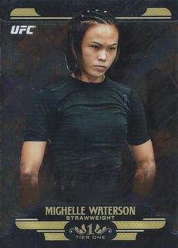 2017 Topps Chrome UFC - UFC Tier 1 Refractor #UT-MW Michelle Waterson Front