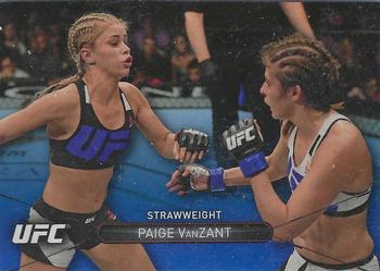 2016 Topps UFC High Impact - Blue #29 Paige VanZant Front
