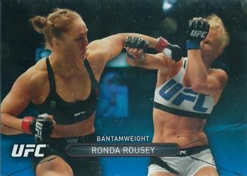 2016 Topps UFC High Impact - Blue #30 Ronda Rousey Front