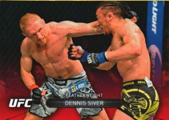 2016 Topps UFC High Impact - Red #17 Dennis Siver Front