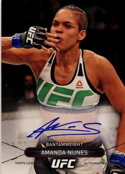 2016 Topps UFC High Impact - Autographs #HA-AN Amanda Nunes Front