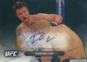 2016 Topps UFC High Impact - Autographs #HA-DM Dan Miller Front