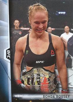 2016 Topps UFC High Impact - Femme Fighters #FF-3 Ronda Rousey Front