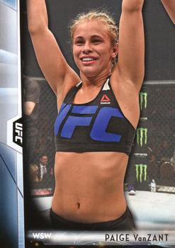 2016 Topps UFC High Impact - Femme Fighters #FF-8 Paige VanZant Front