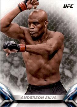 2018 Topps UFC Knockout #7 Anderson Silva Front