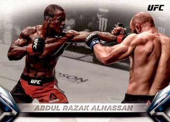 2018 Topps UFC Knockout #88 Abdul Razak Alhassan Front
