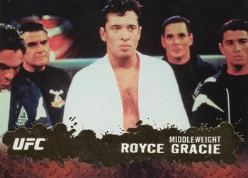 2009 Topps UFC Round 2 - Gold #1 Royce Gracie Front