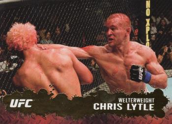 2009 Topps UFC Round 2 - Gold #7 Chris Lytle Front
