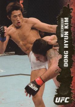 2009 Topps UFC Round 2 - Gold #9 Dong-Hyun Kim Front