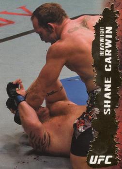 2009 Topps UFC Round 2 - Gold #11 Shane Carwin Front