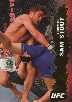 2009 Topps UFC Round 2 - Gold #16 Sam Stout Front
