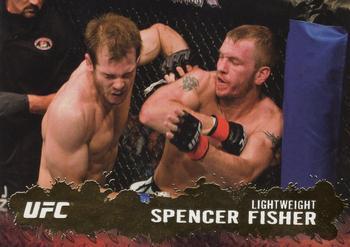2009 Topps UFC Round 2 - Gold #23 Spencer Fisher Front