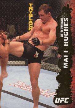 2009 Topps UFC Round 2 - Gold #27 Matt Hughes Front