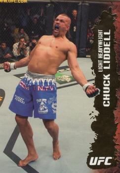 2009 Topps UFC Round 2 - Gold #39 Chuck Liddell Front