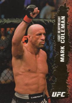 2009 Topps UFC Round 2 - Gold #40 Mark Coleman Front