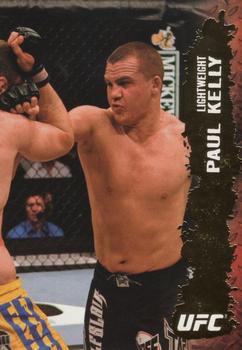 2009 Topps UFC Round 2 - Gold #42 Paul Kelly Front