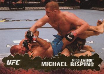 2009 Topps UFC Round 2 - Gold #43 Michael Bisping Front