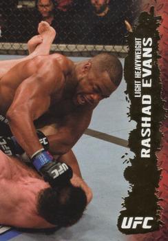 2009 Topps UFC Round 2 - Gold #44 Rashad Evans Front