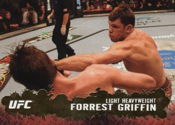 2009 Topps UFC Round 2 - Gold #50 Forrest Griffin Front