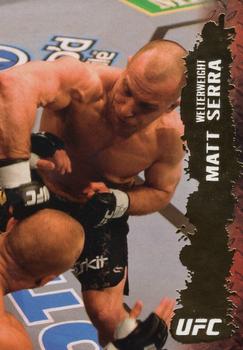 2009 Topps UFC Round 2 - Gold #59 Matt Serra Front