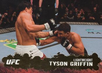 2009 Topps UFC Round 2 - Gold #60 Tyson Griffin Front