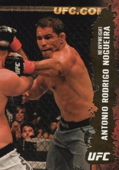 2009 Topps UFC Round 2 - Gold #62 Antonio Rodrigo Nogueira Front