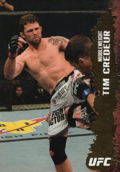 2009 Topps UFC Round 2 - Gold #64 Tim Credeur Front