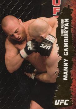 2009 Topps UFC Round 2 - Gold #66 Manny Gamburyan Front