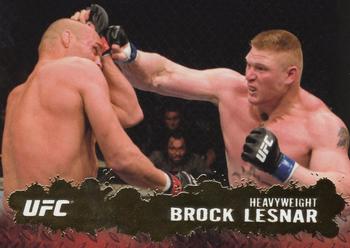 2009 Topps UFC Round 2 - Gold #69 Brock Lesnar Front