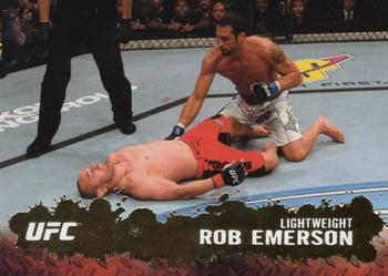2009 Topps UFC Round 2 - Gold #78 Rob Emerson Front