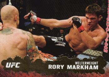 2009 Topps UFC Round 2 - Gold #80 Rory Markham Front