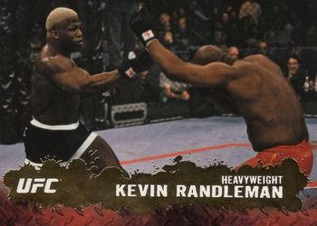 2009 Topps UFC Round 2 - Gold #81 Kevin Randleman Front