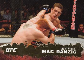 2009 Topps UFC Round 2 - Gold #85 Mac Danzig Front