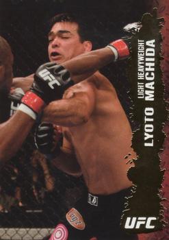 2009 Topps UFC Round 2 - Gold #90 Lyoto Machida Front
