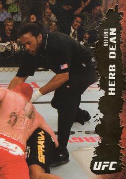 2009 Topps UFC Round 2 - Gold #147 Herb Dean Front