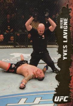 2009 Topps UFC Round 2 - Gold #148 Yves Lavigne Front