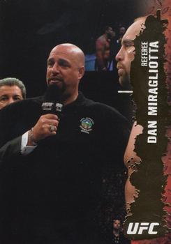 2009 Topps UFC Round 2 - Gold #150 Dan Miragliotta Front