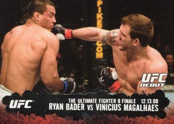 2009 Topps UFC Round 2 - Silver #119 Ryan Bader / Vinicius Magalhaes Front