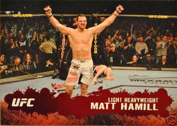 2009 Topps UFC Round 2 - Ruby #8 Matt Hamill Front