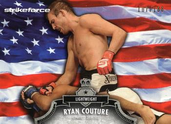 2012 Topps UFC Bloodlines - Country Flag #2 Ryan Couture Front