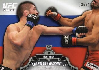 2012 Topps UFC Bloodlines - Country Flag #12 Khabib Nurmagomedov Front