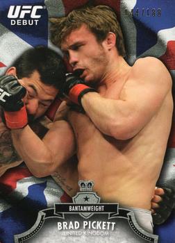 2012 Topps UFC Bloodlines - Country Flag #16 Brad Pickett Front