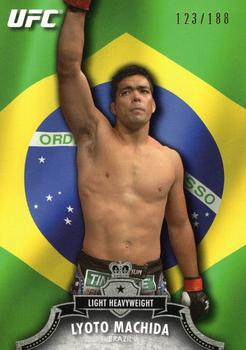 2012 Topps UFC Bloodlines - Country Flag #21 Lyoto Machida Front